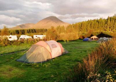 Tent at Camping Skye