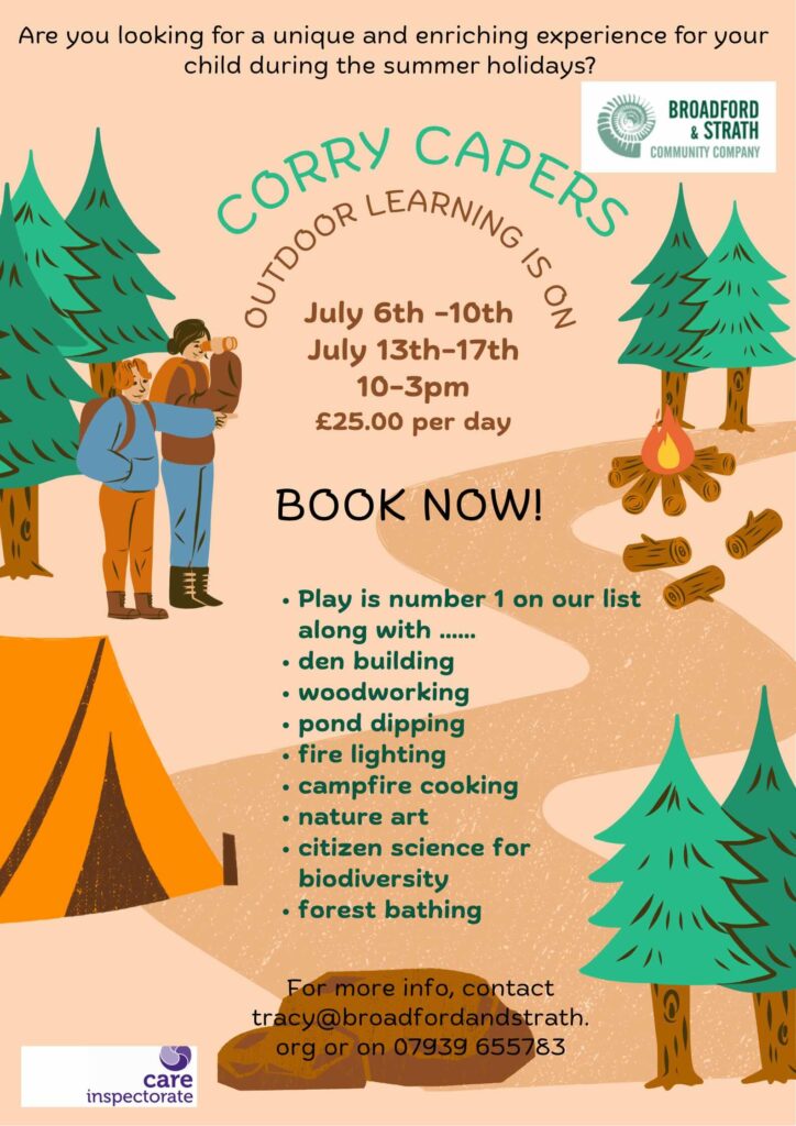 Corry Capers summer sessions poster