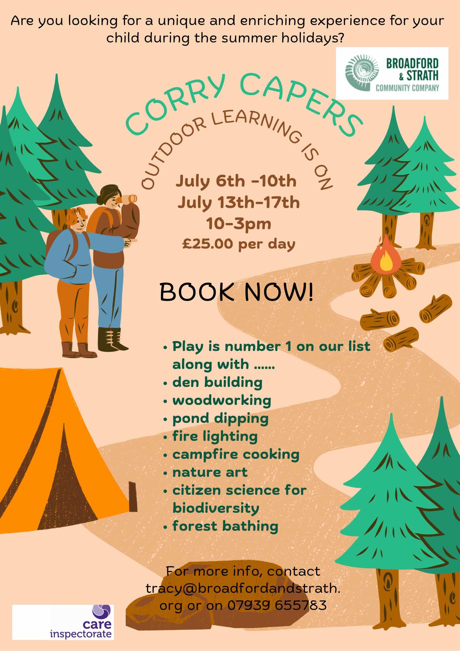 Corry Capers summer sessions poster Corry Capers summer sessions poster