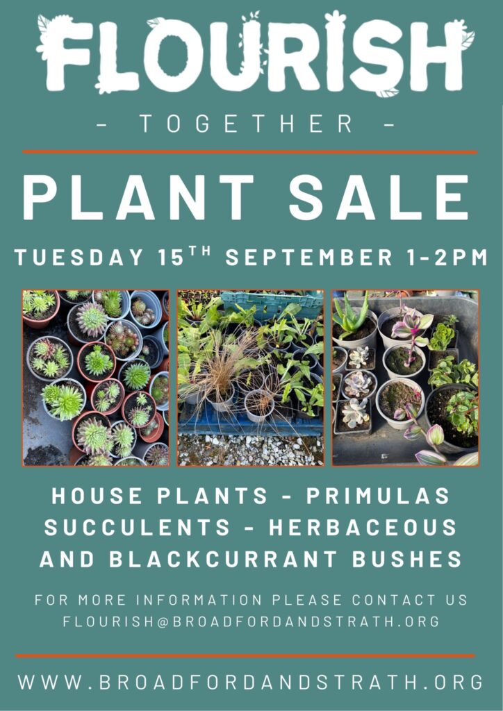 Flourish Plant Sale poster 2026